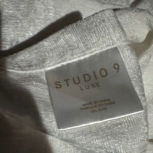 Studio 9 Luxe Plush White Towel